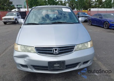 2002 Honda Odyssey Ex-L из США, поврежденный, VIN 2HKRL18982H586329